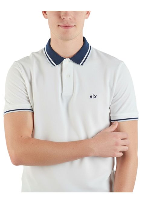 polo con detagli a contrasto ARMANI EXCHANGE | Polo | XM002350 AF10366U0009
